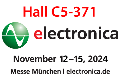 Come and see us at Electronica 2024